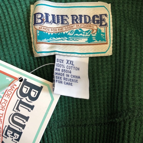 Blue Ridge Cotton Long Sleeve Shirt New With Tags - Picture 7 of 7